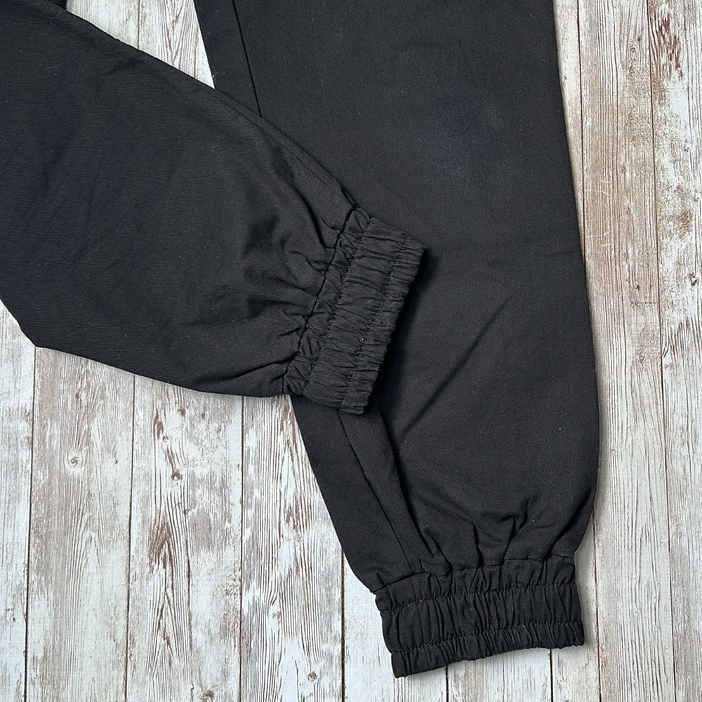 Maniere De Voir Black Cargo Joggers - Picture 7 of 16